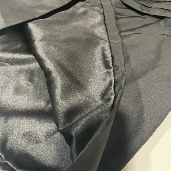 Alice + Olivia Black Strapless Corset Style Mini Dress Party LBD Size S - Picture 7 of 12